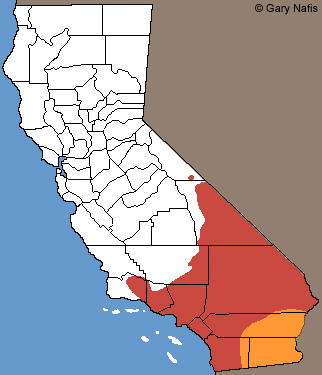 Threadsnakes California Range Map