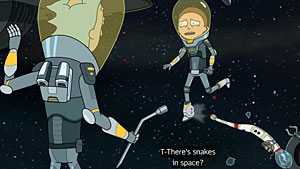 Rick And Morty Snakes Screenshot
