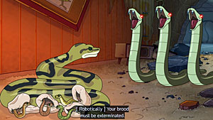 Rick And Morty Snakes Screenshot
