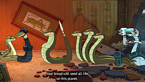Rick And Morty Snakes Screenshot