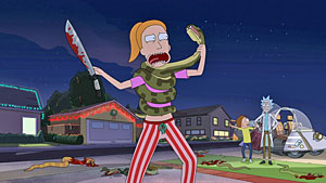 Rick And Morty Snakes Screenshot