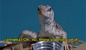 Lizards in Movies