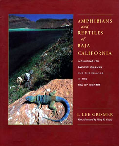 Grismer, L. Lee.  Amphibians and Reptiles of Baja California, Including Its Pacific Islands and the Islands in the Sea of Cortes.  The University of California Press, 2002.