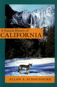 Schoenherr, Allan. A Natural History of California.  The University of California Press. 1992.