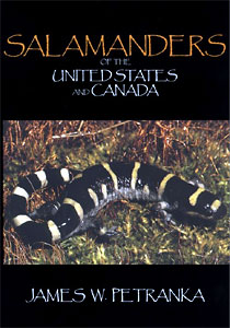 Petranka, James W.  Salamanders of the United States and Canada.  Smithsonian Institution, 1998. 