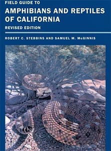 Stebbins, Robert C., McGinnis, Samuel M.  Field Guide to Amphibians and Reptiles of California: Revised Edition (California Natural History Guides) University of California Press, 2012.