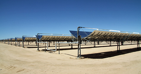 desert solar plant