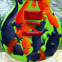 Austin salamander guitar