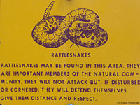 Rattlesnake Sign