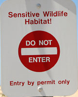 sensitive habitat