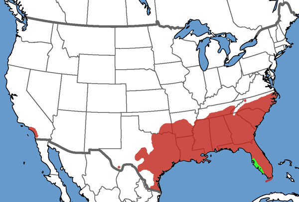 Full Species Range Map