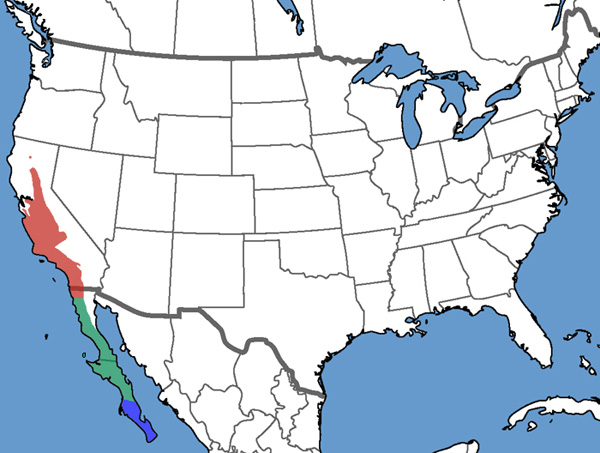 Full Species Range Map