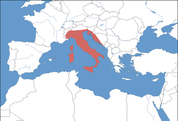 Full Species Range Map