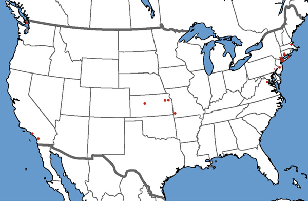 Full Species Range Map