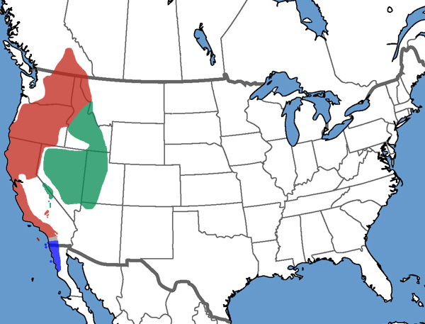 Full Species Range Map