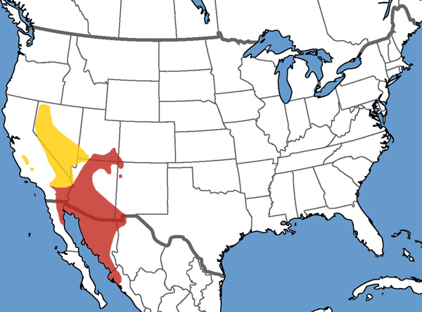 Full Species Range Map
