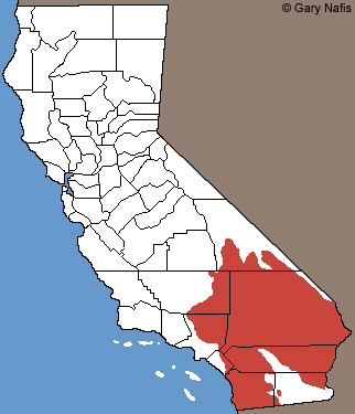 Rosy Boas Range Map