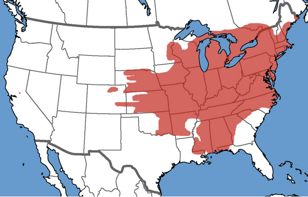 Full Species Range Map